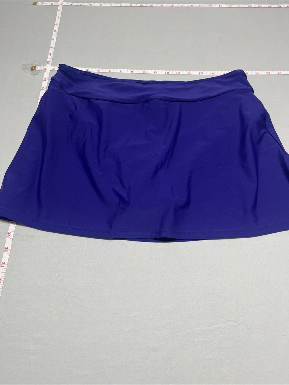 Women’s Swim Skirt with underwear in Deep Purple - Classic. XL. 1078